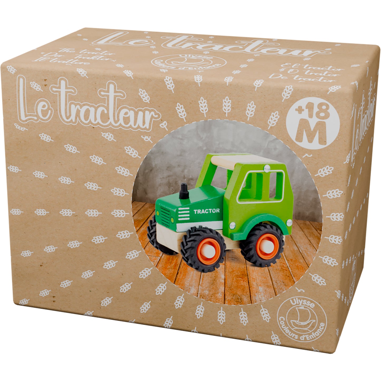 Tracteur vert