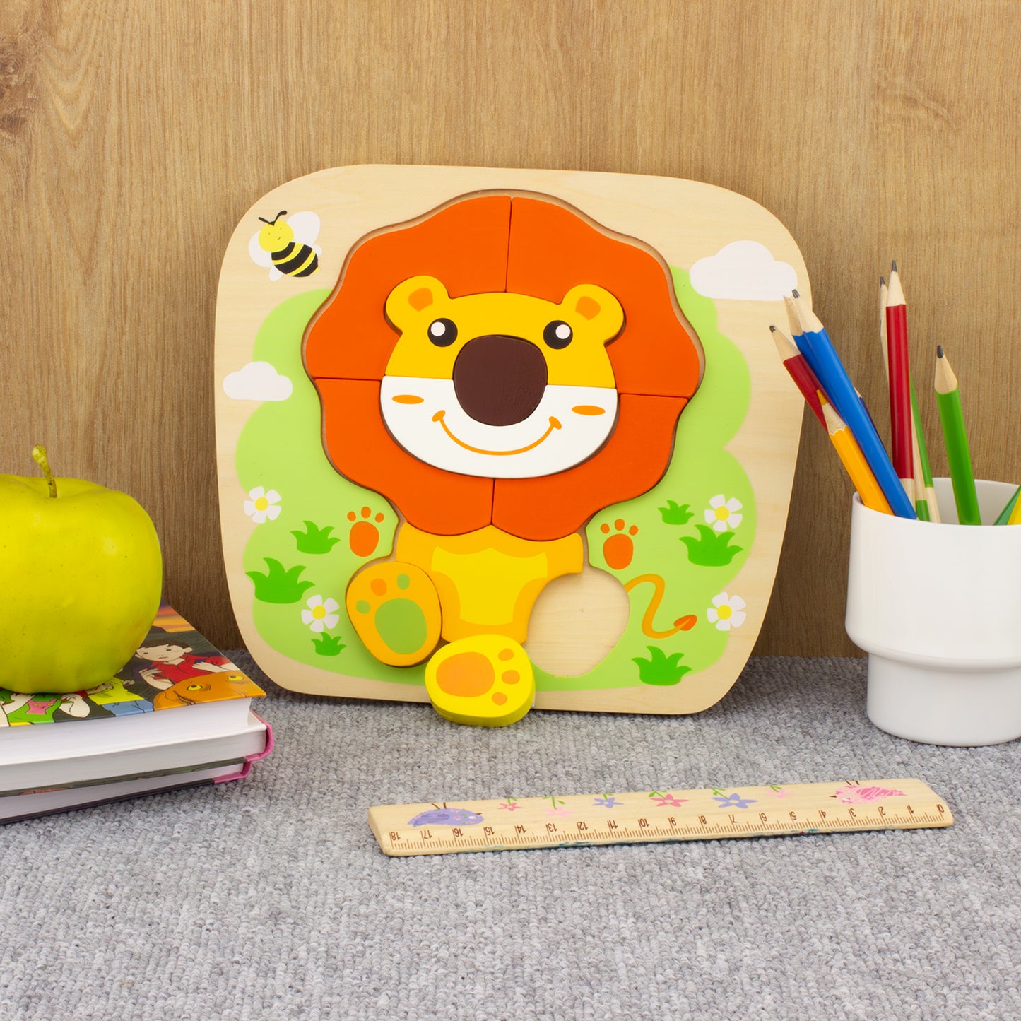 Puzzle - Lion 10 pcs