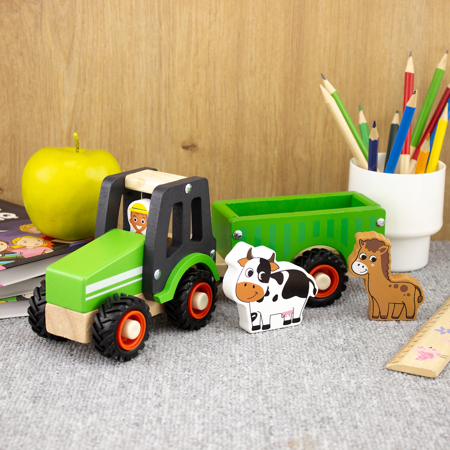 Tracteur et remorque