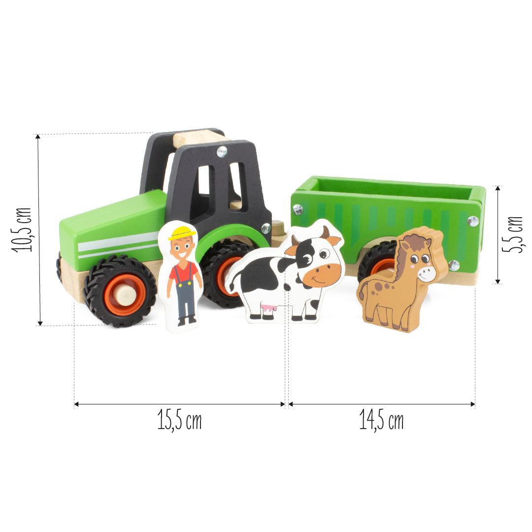 Tracteur et remorque