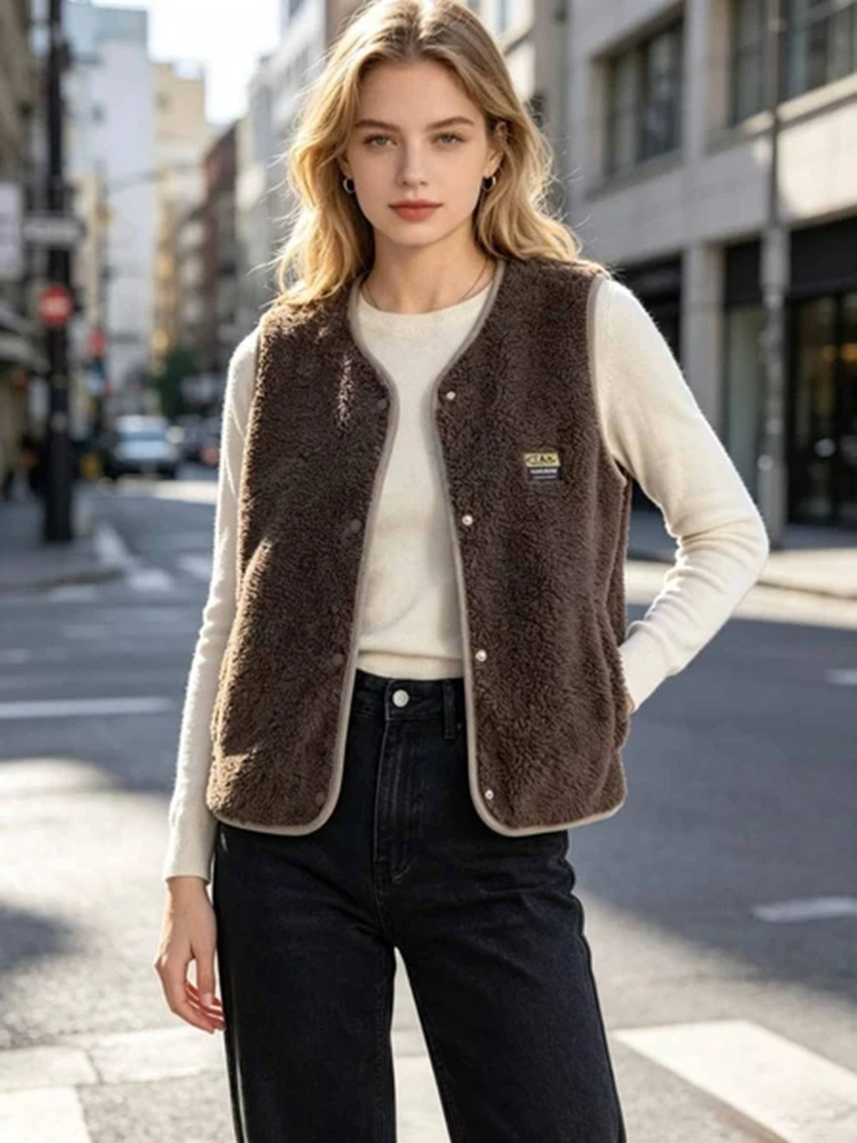 Gillet Sans Manches Moumoute
