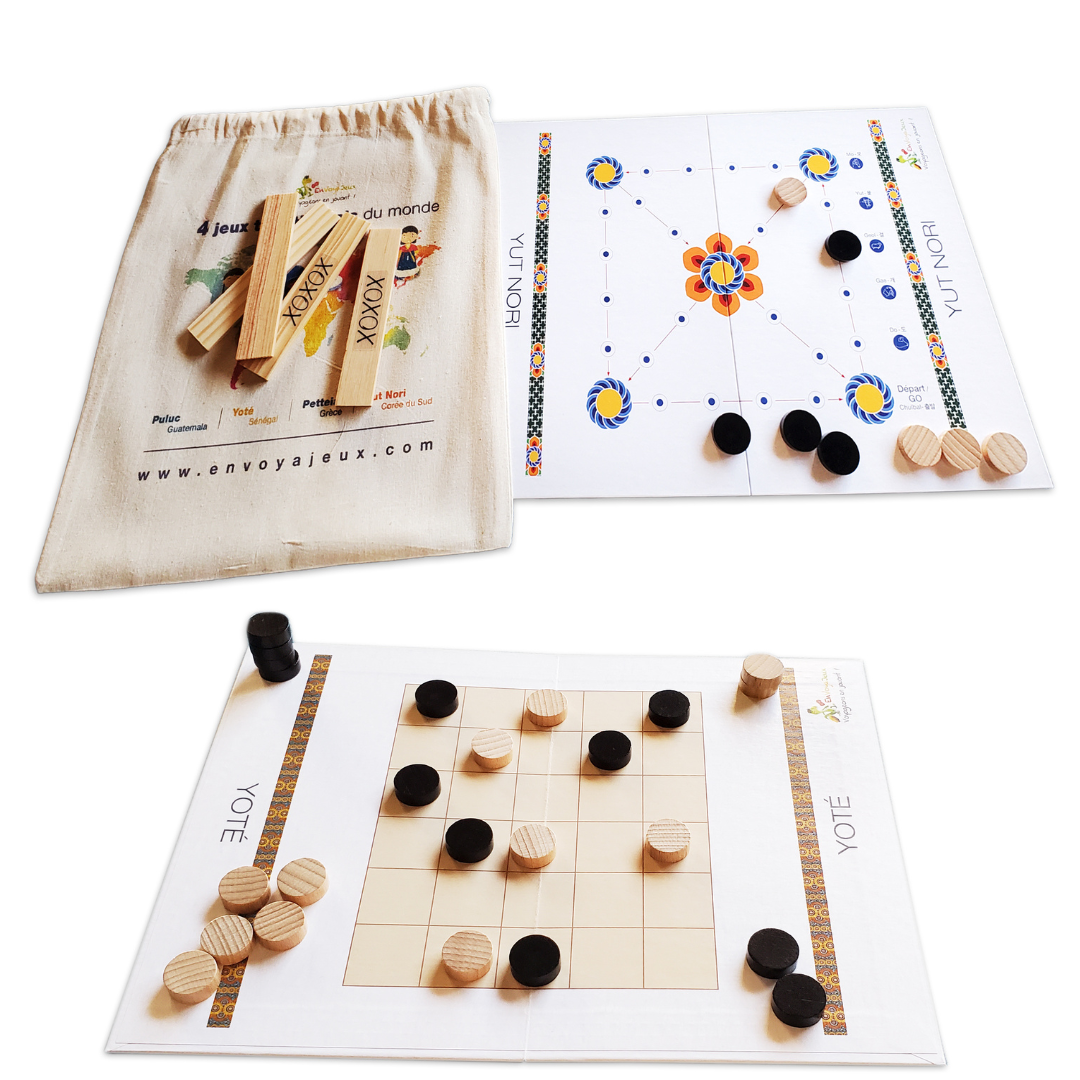 Pochon 4 jeux du monde