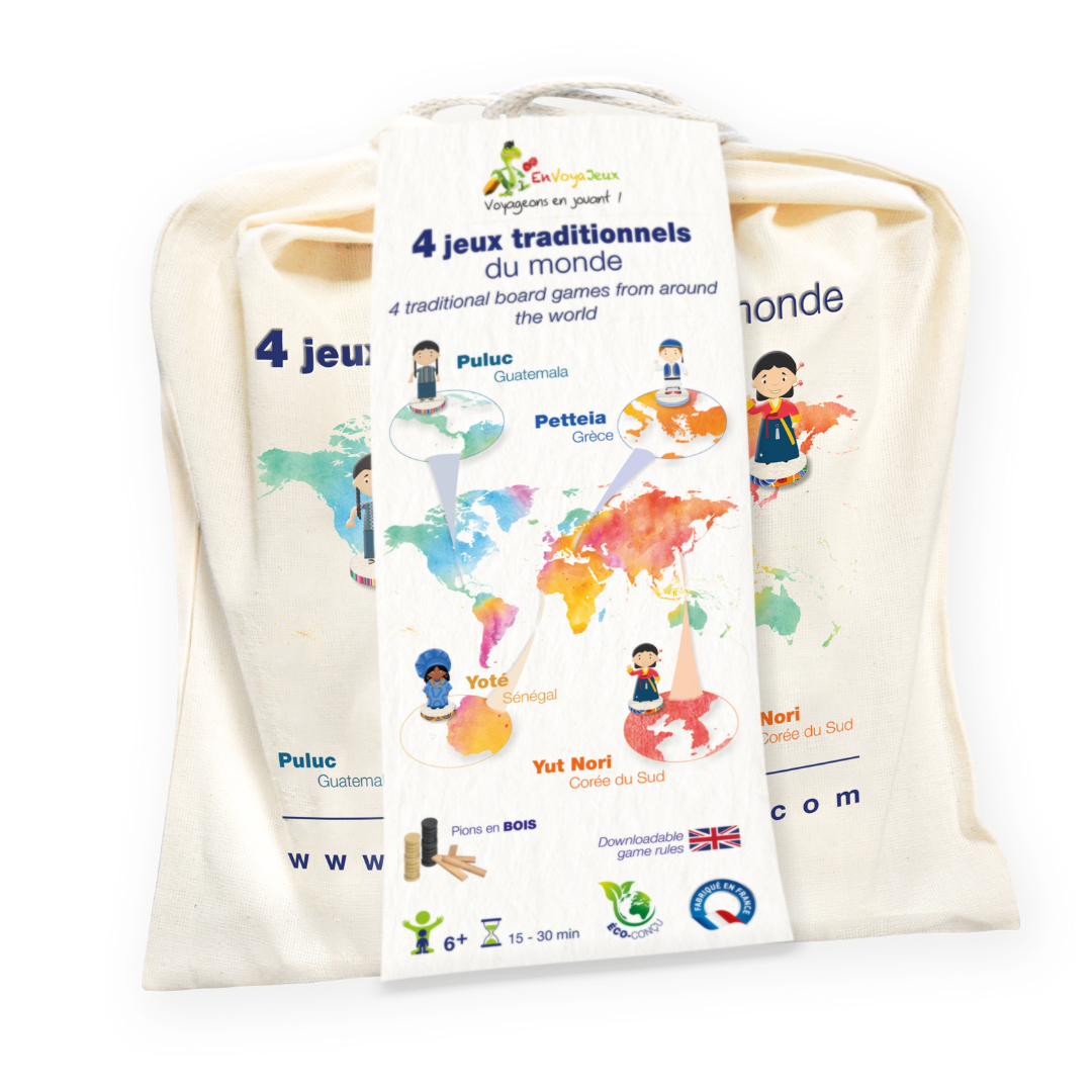 Pochon 4 jeux du monde
