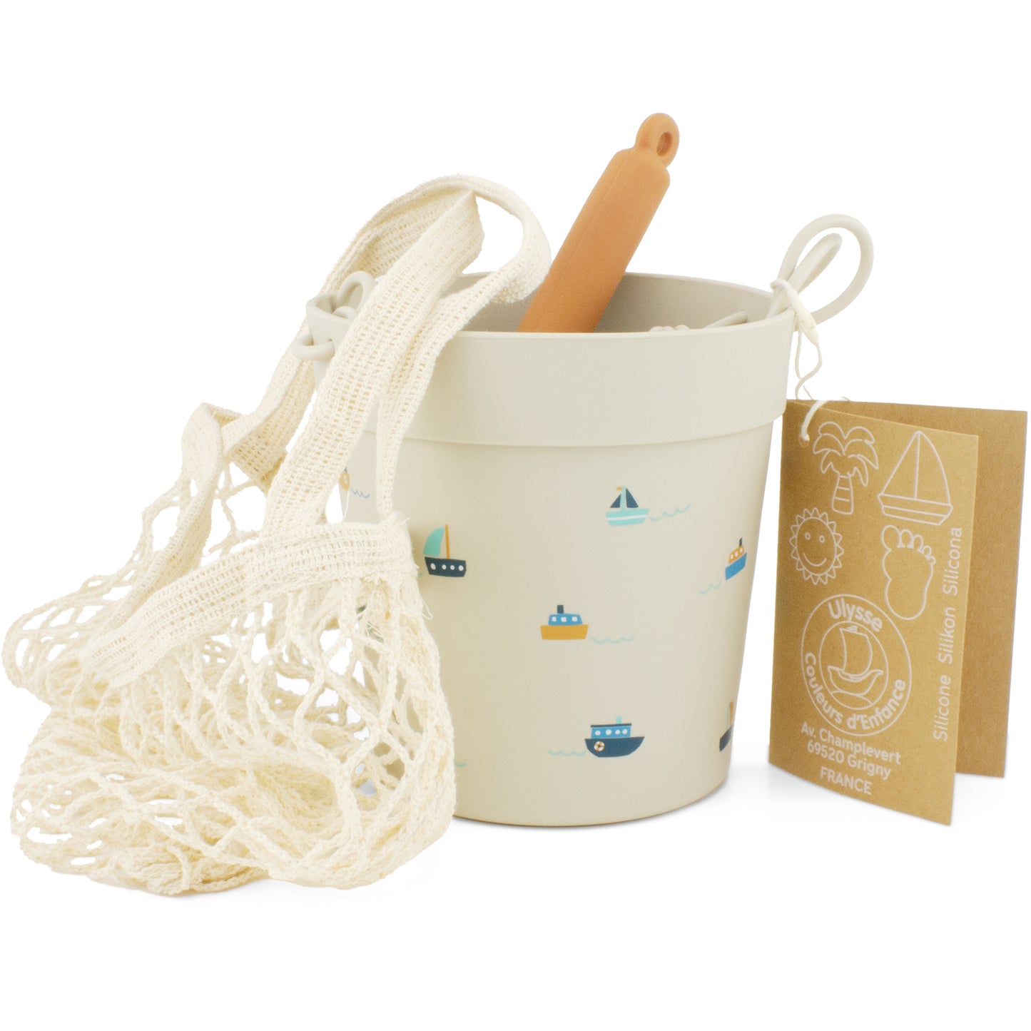 Silicone Seau plage mer