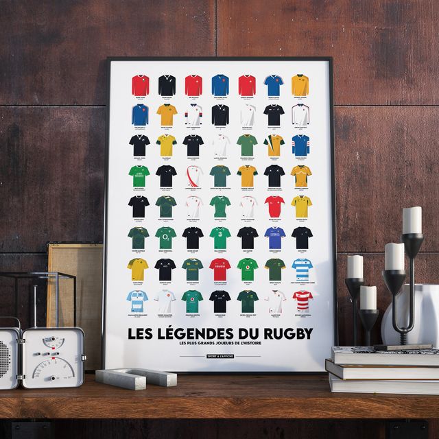 Affiche - Légendes du rugby