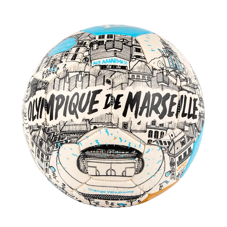 Le ballon OM x Docteur Paper