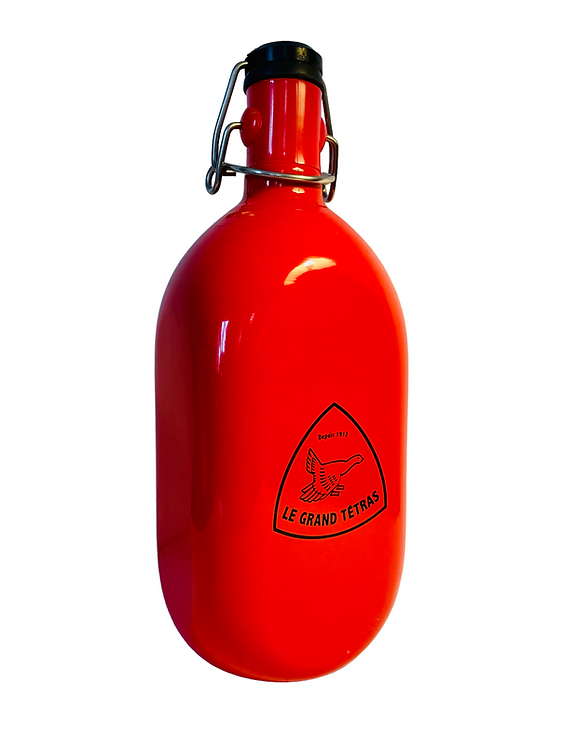 Gourde Française originale - Carrée rouge