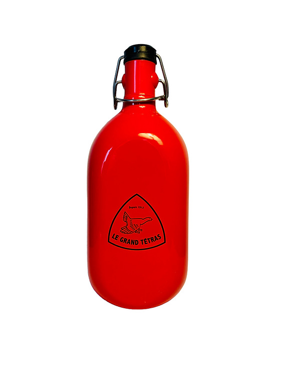 Gourde Française originale - Carrée rouge