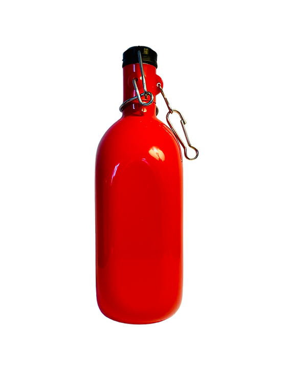 Gourde Française originale - Carrée rouge