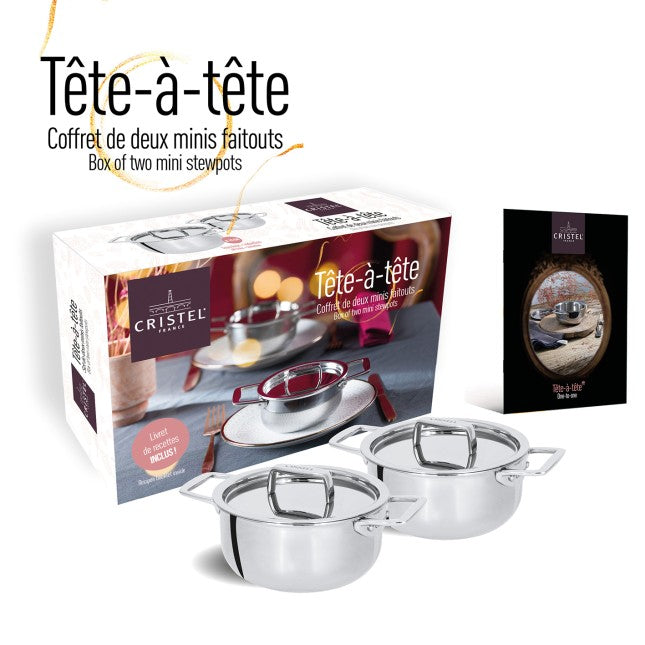 Set "Tête-à-tête" - 2 mini faitouts
