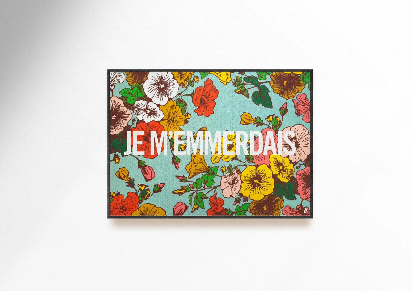 Puzzle 1000 pcs - Je m'emmerdais