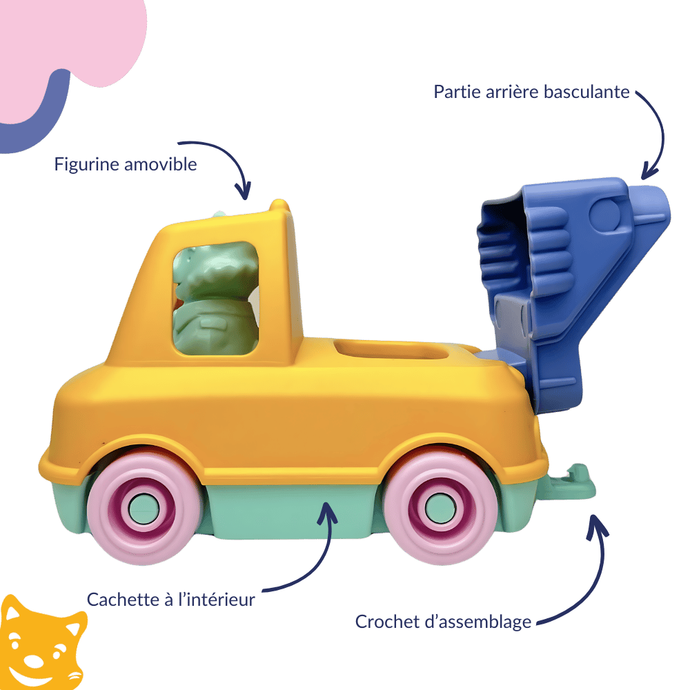 Mon premier camion pompier - Jaune