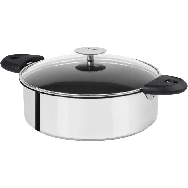 Sauteuse en inox amovible