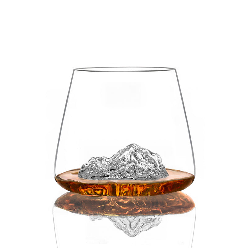 Set de 2 verres Topographic : Everest & Mont Blanc