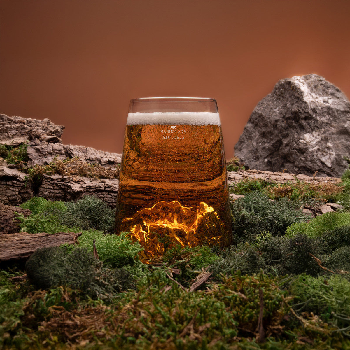 Verre design TOPOGRAPHIC: Marmolada