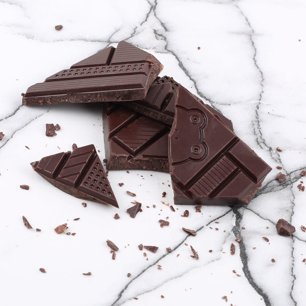 Tablette 80g Voulez-vous Noir Fèves de cacao bio