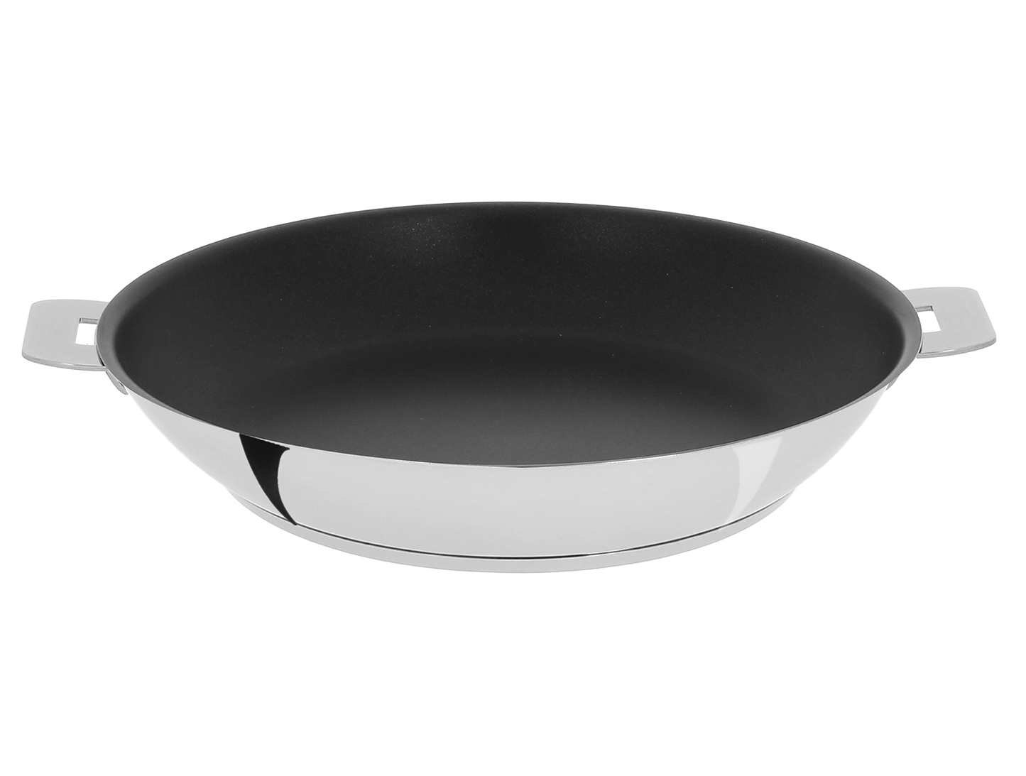 Poêle inox anti-adhésif - Mutine amovible Exceliss