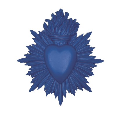 Déco Ex-voto gm bleu L15,4 P2 H17,3cm