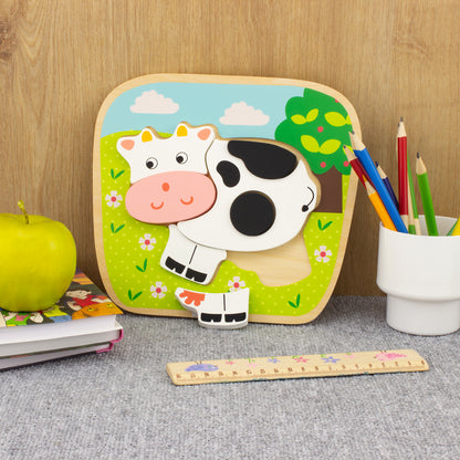 Puzzle - Vache 7 pcs