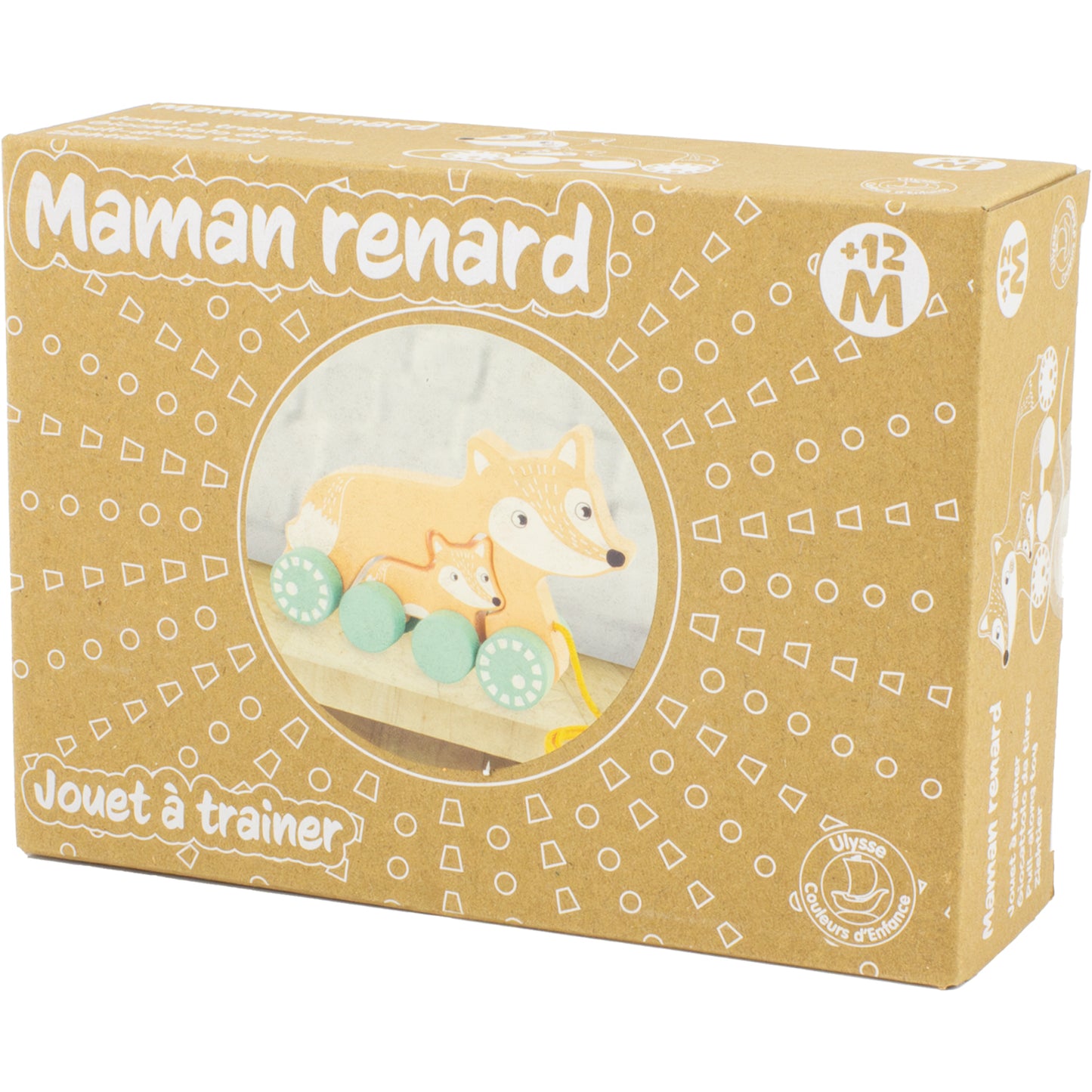 Maman renard à trainer