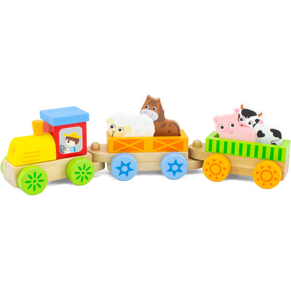 Le train transport d'animaux