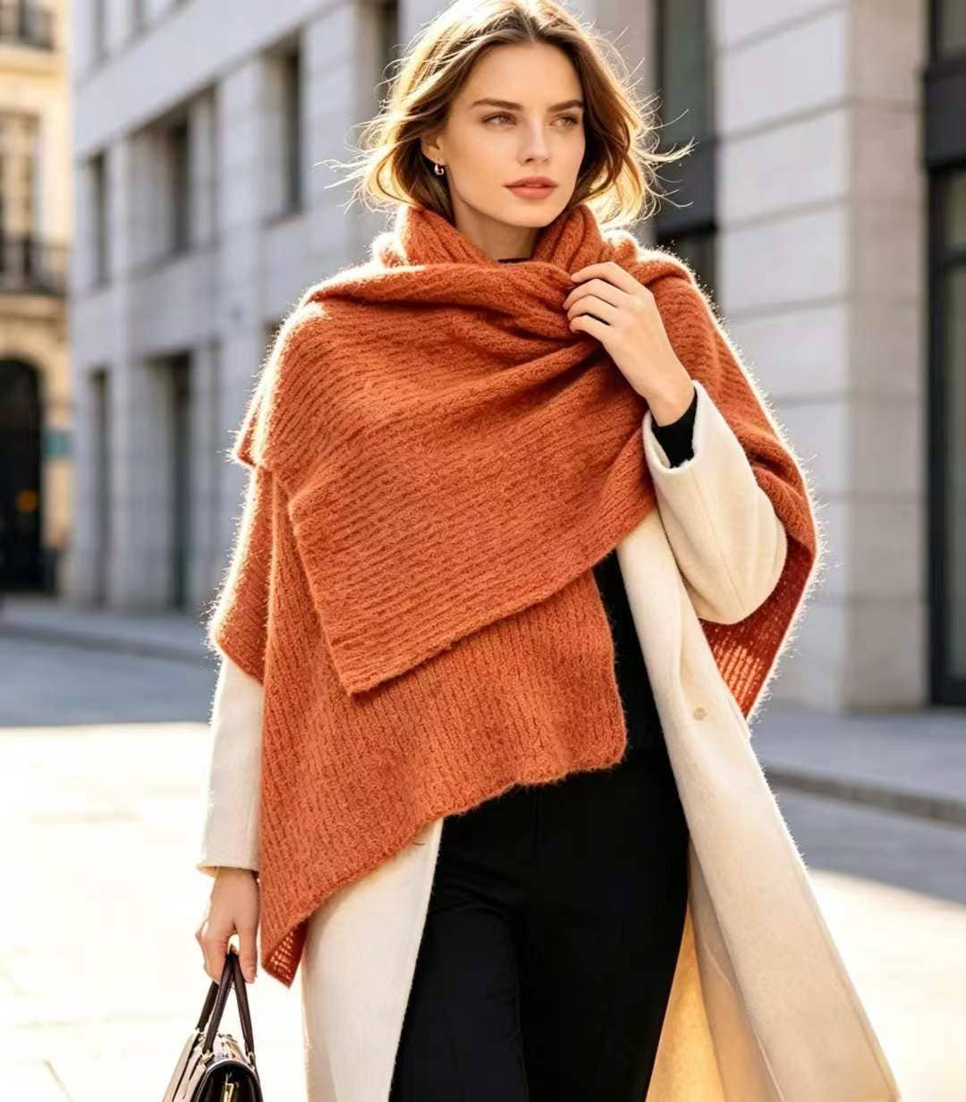 Echarpe grande taille automne hiver