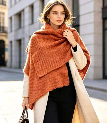Echarpe grande taille automne hiver