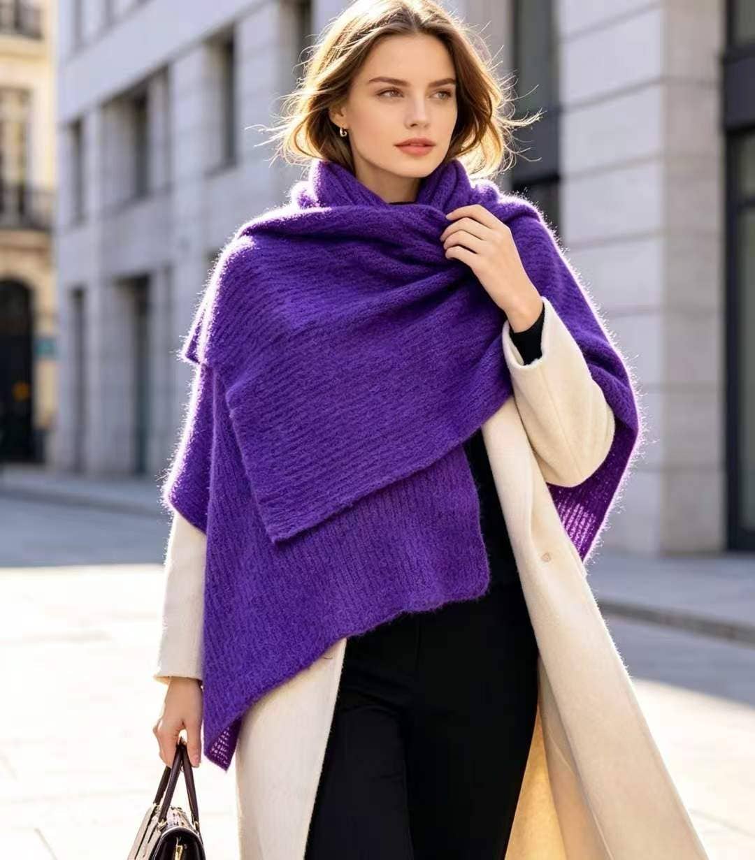 Echarpe grande taille automne hiver
