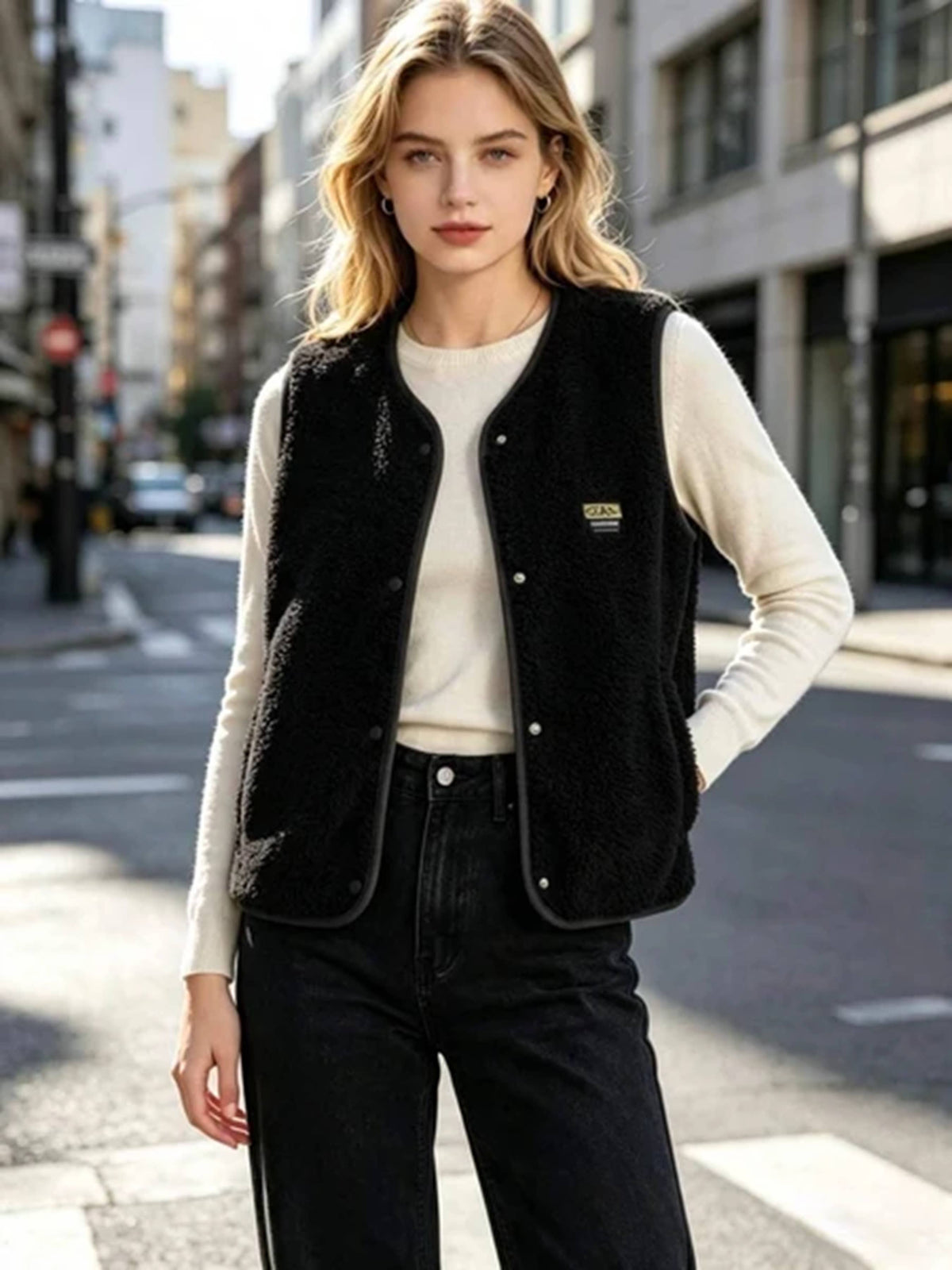 Gillet Sans Manches Moumoute