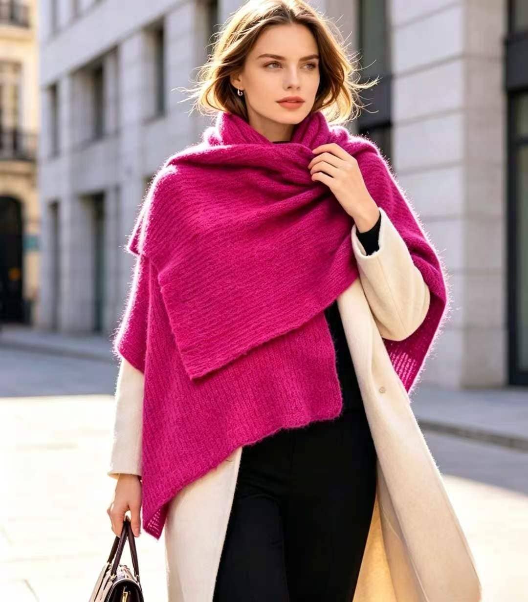 Echarpe grande taille automne hiver