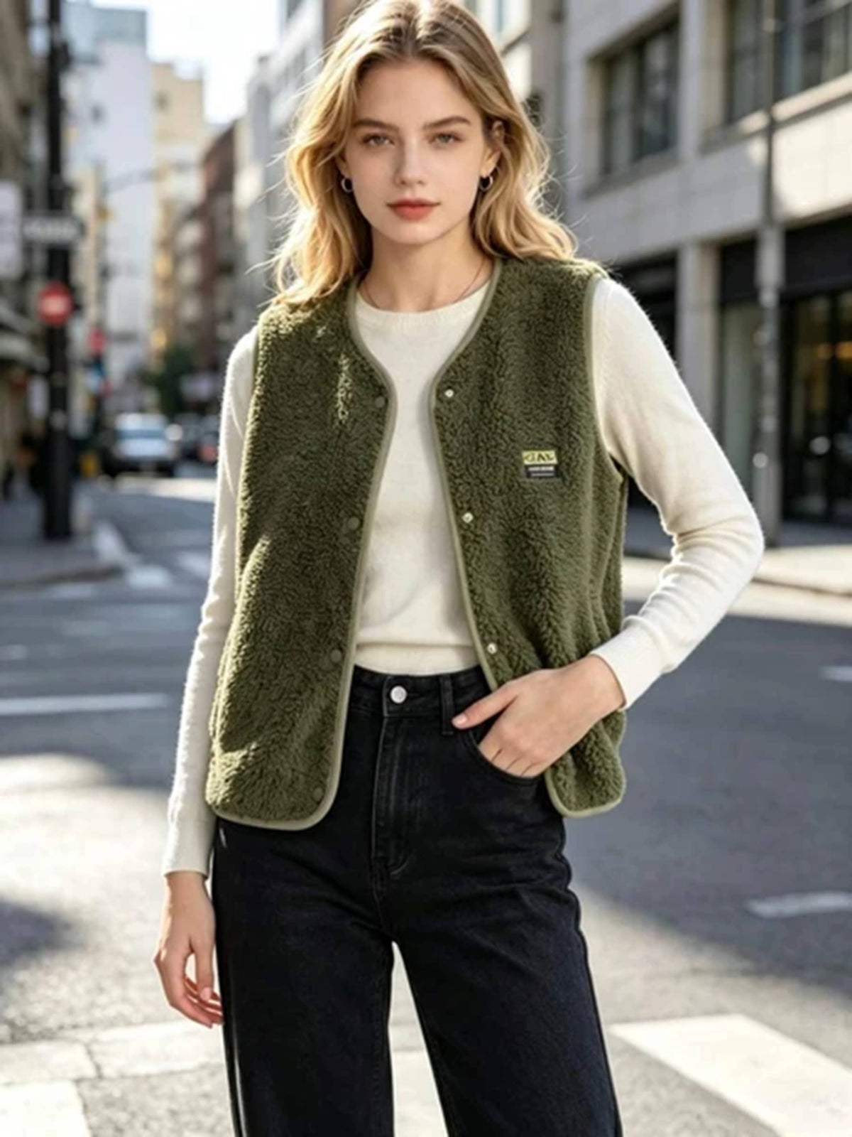 Gillet Sans Manches Moumoute