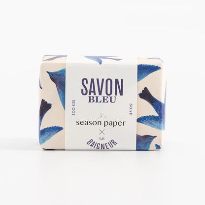 Savon bleu Season Paper x Le Baigneur