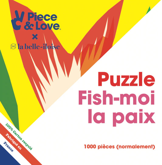 Puzzle 1000 pcs - Fish moi la paix