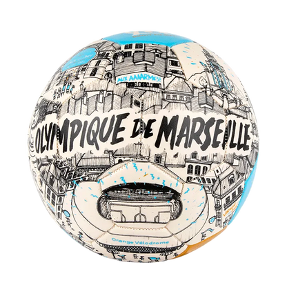 Le ballon OM x Docteur Paper