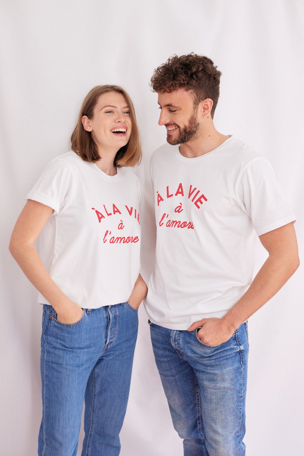 T-shirt À la vie à l'amore