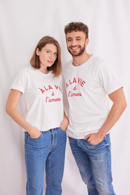 T-shirt À la vie à l'amore