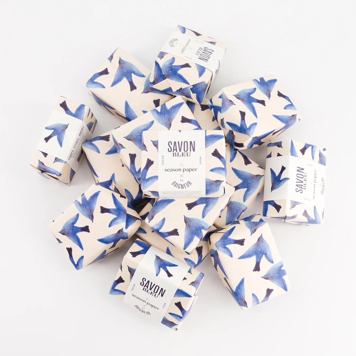 Savon bleu Season Paper x Le Baigneur