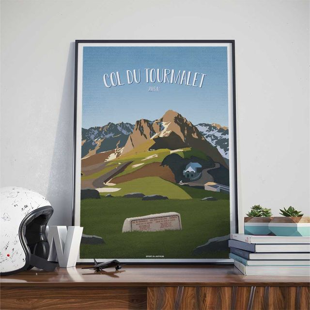 Affiche - Col du Tourmalet