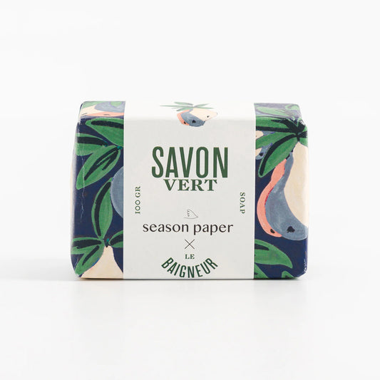 Savon vert Season Paper x Le Baigneur