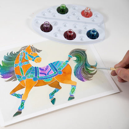 Aquarellum Junior - Chevaux