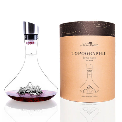 Carafe à VIN TOPOGRAPHIE