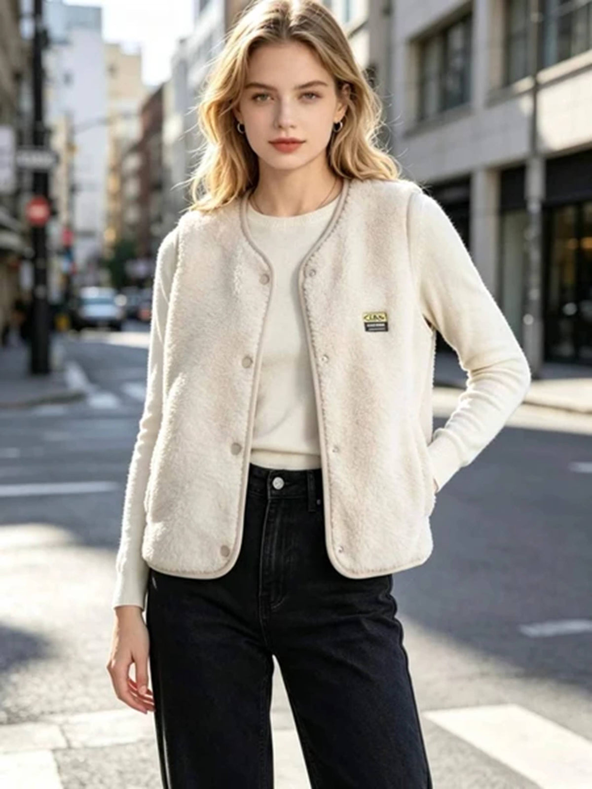 Gillet Sans Manches Moumoute