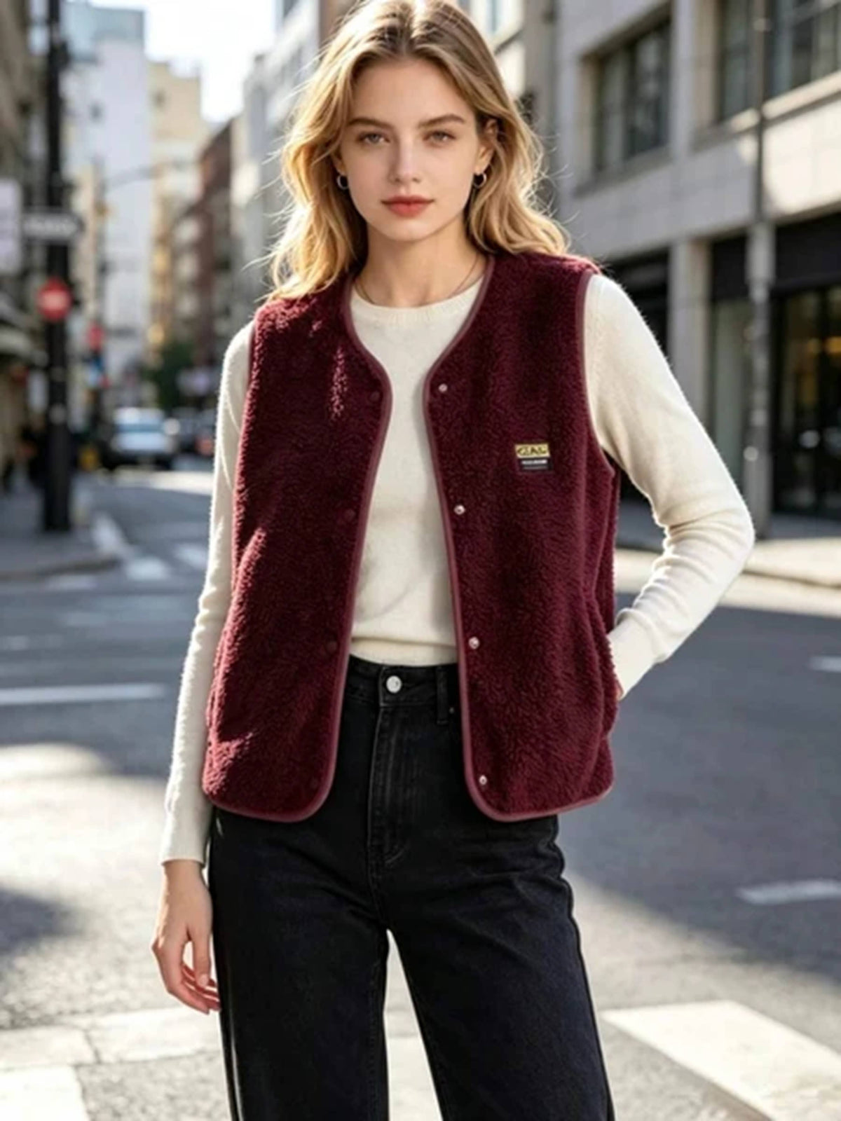 Gillet Sans Manches Moumoute