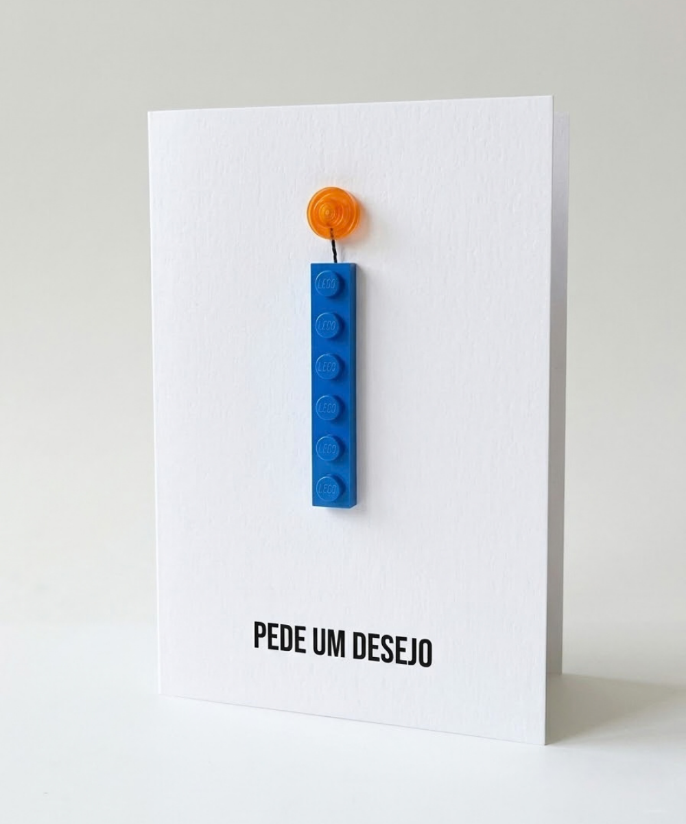 Carte d'anniversaire « Fais un vœu »