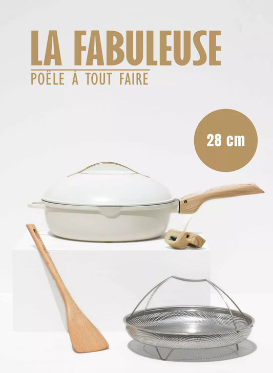 La Fabuleuse 28 cm Meringue 4.5 L