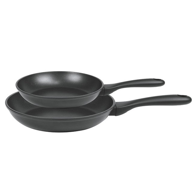 Set 2 poêles antiadhésives en aluminium
