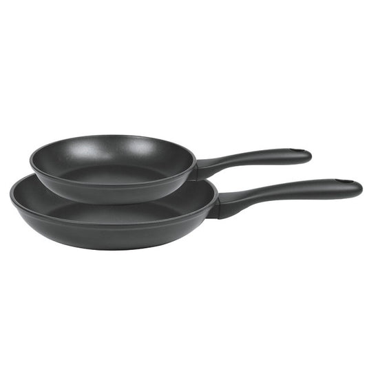 Set 2 poêles antiadhésives en aluminium