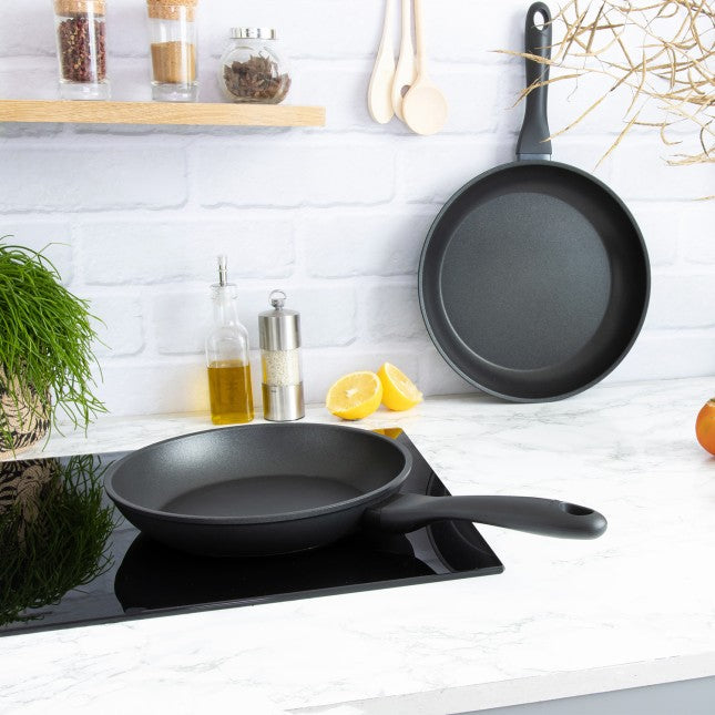 Set 2 poêles antiadhésives en aluminium, revêtement céramique Céraliss+