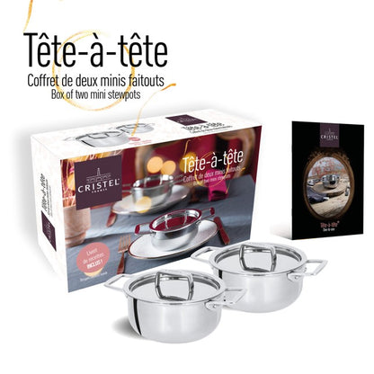 Set "Tête-à-tête" - 2 mini faitouts