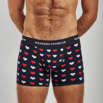 BOXER LONG JOLI COEUR  - Garçon Français